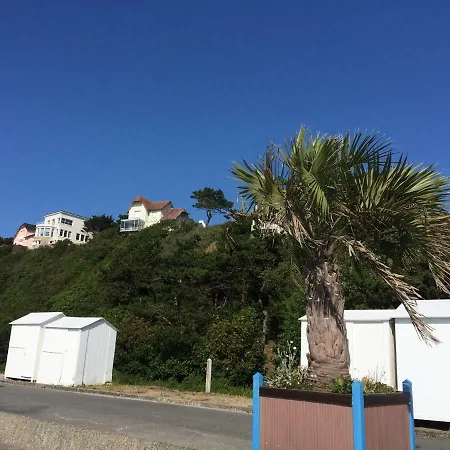 Studio Les Pieds Dans L'Eau Donville-les-Bains Exterior foto